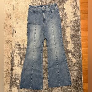 We The Free Light Blue Flare Jeans